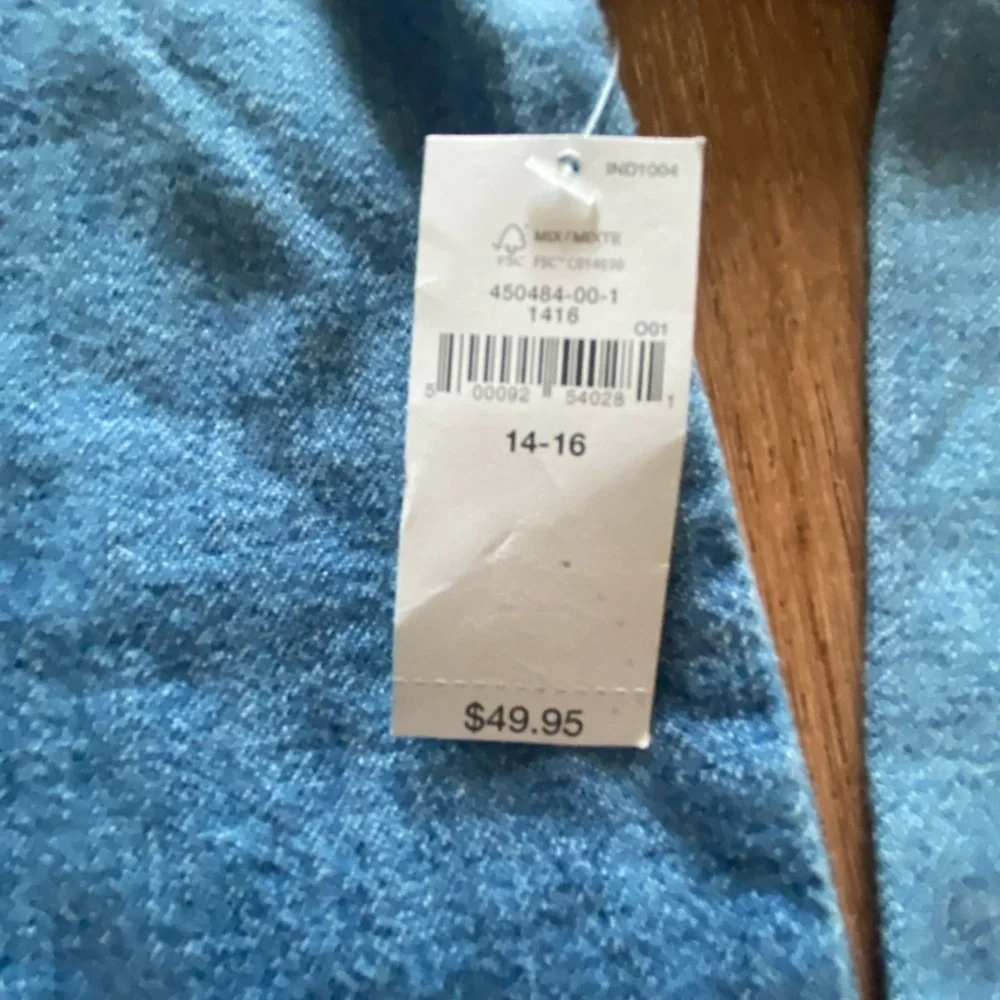 GAP Teen Oversized Denim Shirt